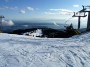 Inizio della discesa Peak