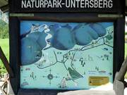Mappa del Parco Naturale Untersberg