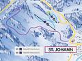 Mappa delle piste Hahnbaum - St. Johann im Pongau