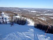 La pista più difficile del comprensorio sciistico: Washington