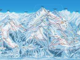 Mappa delle piste 4 Vallées - Verbier/La Tzoumaz/Nendaz/Veysonnaz/Thyon