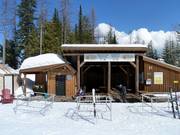 Bear's Den alla stazione a monte della seggiovia Elk Quad