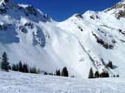 Area freeride al Zweitausender