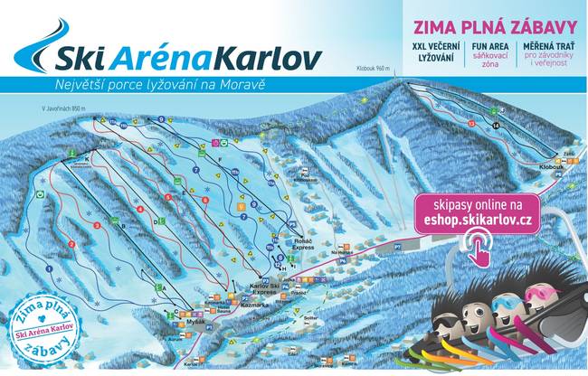 Praděd – Malá Morávka (Ski Karlov)