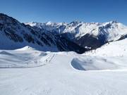 Pista Dureck sul K2 con fantastico panorama
