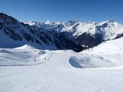 Pista Dureck al K2 con panorama mozzafiato