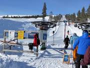 T3 Östliften 1 - Skilift con T-bar/ancora