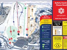 Mappa delle piste Canada Olympic Park - Calgary