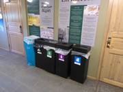 Raccolta differenziata dei rifiuti nell’area sciistica Nesfjellet