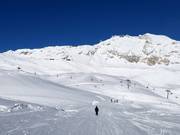 Vista sulla Zugspitze presso la seggiovia Wetterwandeck