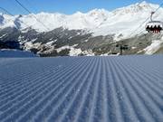 Pista appena preparata a See