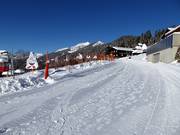 Area di esercitazione della scuola di sport sulla neve Silbertal