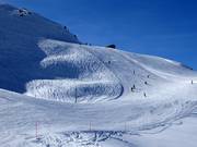 Piste di media difficoltà alla Gurschenalp