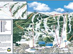 Mappa delle piste Snow King Mountain - Jackson