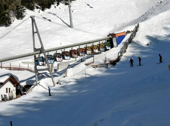 Tunnelbahn Fleißalm