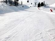 Pista Coq direttamente sotto la cabinovia Mercantour