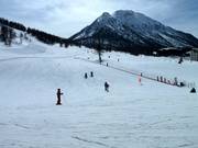 Tappeto e pendio dolce