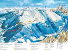 Mappa delle piste Plose - Bressanone (Brixen)