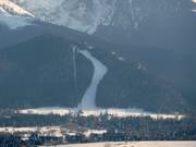 Vista sull’area sciistica Nosal