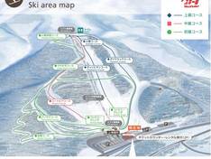 Mappa delle piste Engaru Rock Valley