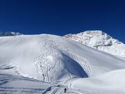 Pendii di neve fresca presso Wetterwandeck