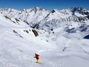 Varianti presso la Weißseejochbahn