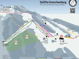 Mappa delle piste Grenchenberg - Grenchen