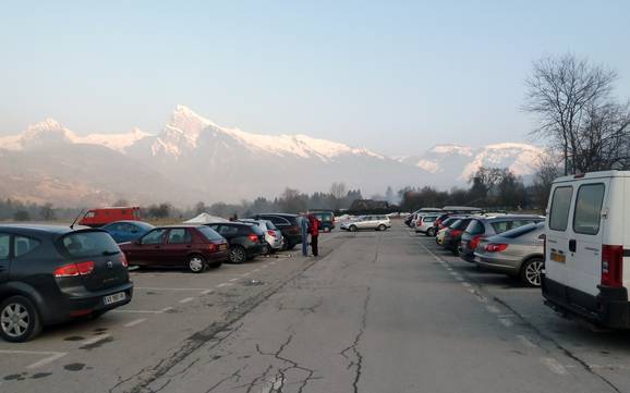 Faucigny: Accesso nei comprensori sciistici e parcheggio – Accesso, parcheggi Le Grand Massif - Flaine/Les Carroz/Morillon/Samoëns/Sixt