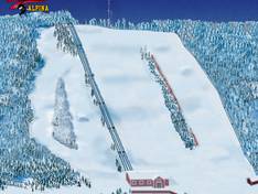 Mappa delle piste Valbacken - Ingatorp