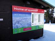 Mappa delle piste con informazioni operative aggiornate a Horní Mísečky