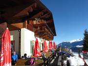 Godersi il tramonto alla Galtalm