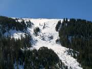 Ripide piste di gobbe nella Pallavicini Bowl