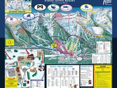 Mappa delle piste Fernie