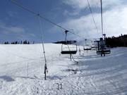 Innevamento con lance nel comprensorio sciistico di Killington