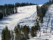Vista sulle piste di Suomu