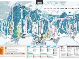 Mappa delle piste Blue Mountain Resort - Collingwood