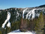 Vista sulle piste Peak 9 North