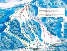 Mappa delle piste Hakkaisanroku