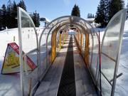 Nastro trasportatore "Musiktunnel" nel Kinderland