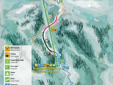 Mappa delle piste Dobrinishte