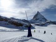 Innevamento con lance a Zermatt