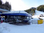 Meriz-La Selletta - 4pers.| Seggiovia ad alta velocità (ad agganciamento automatico) con cupole di protezione