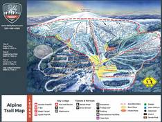 Mappa delle piste Baldy Mountain Resort