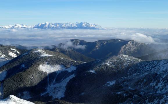 Comprensorio sciistico migliore nei Carpazi centro-occidentali – Recensione Jasná Nízke Tatry - Chopok