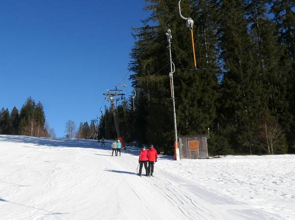 A. Nádraží - Doppelmayr - Skilift con T-bar/ancora