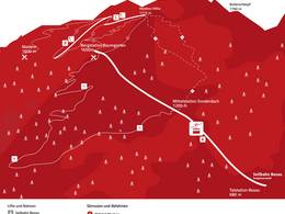 Mappa delle piste Niedere - Andelsbuch/Bezau