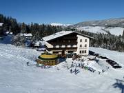 Il Salzburger Dolomitenhof si trova direttamente sulla pista ad Annaberg.
