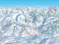 Mappa delle piste Rinderberg/Saanersloch/Horneggli - Zweisimmen/Saanenmöser/Schönried/St. Stephan