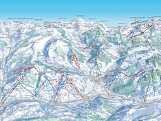 Mappa delle piste Wasserngrat - Gstaad