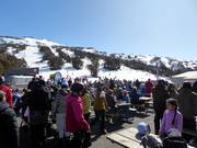 Terrazza soleggiata presso il Merritts Mountain House
